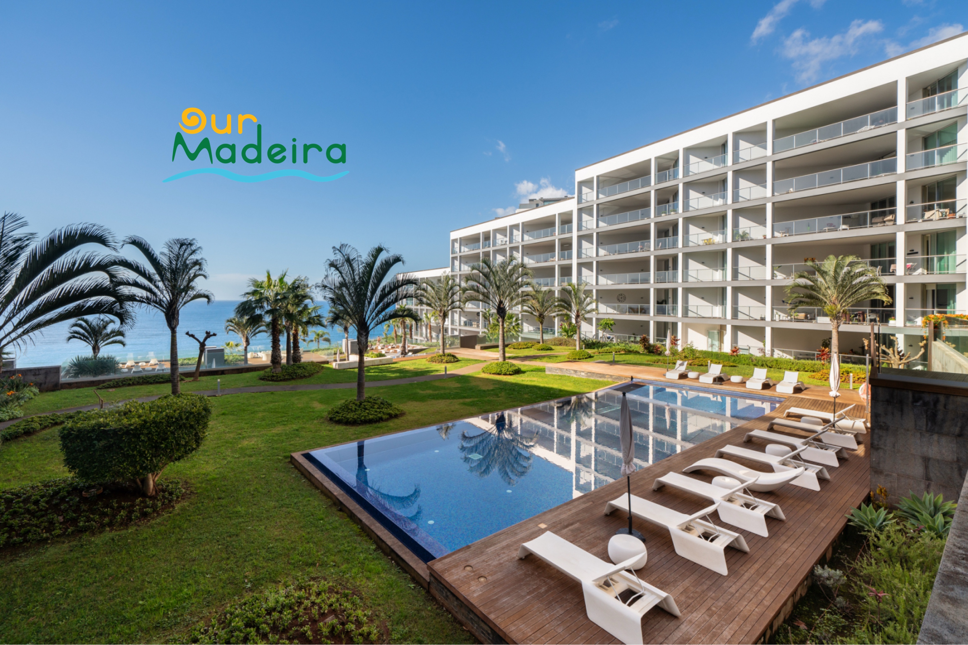 Luxury apartment in clifftop premium condominium in west Funchal ...