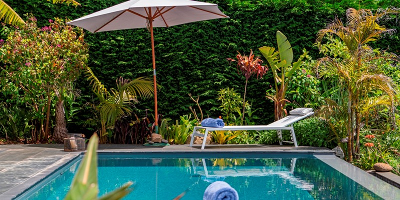 Our Madeira Villas in Madeira - Garden Paradise Pool Corner
