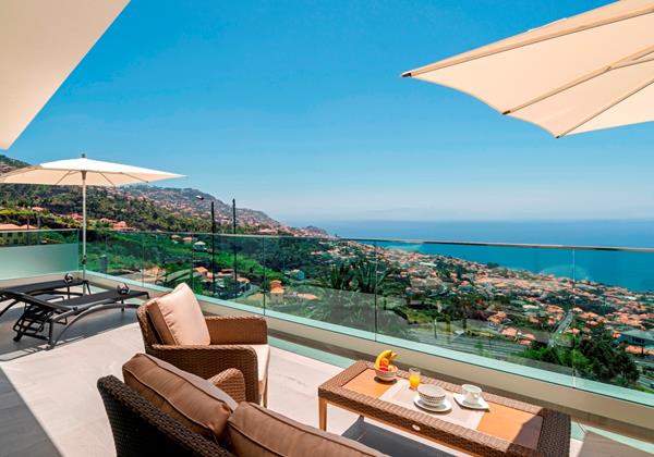 Ourmadeira Villas In Madeira Grandview Terrace and View