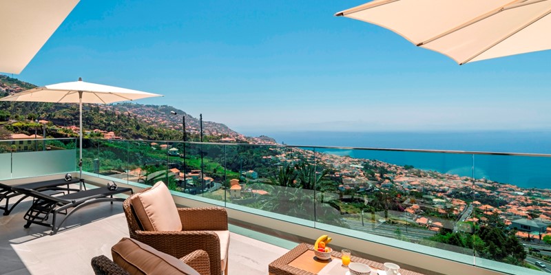 Ourmadeira Villas In Madeira Grandview Terrace and View