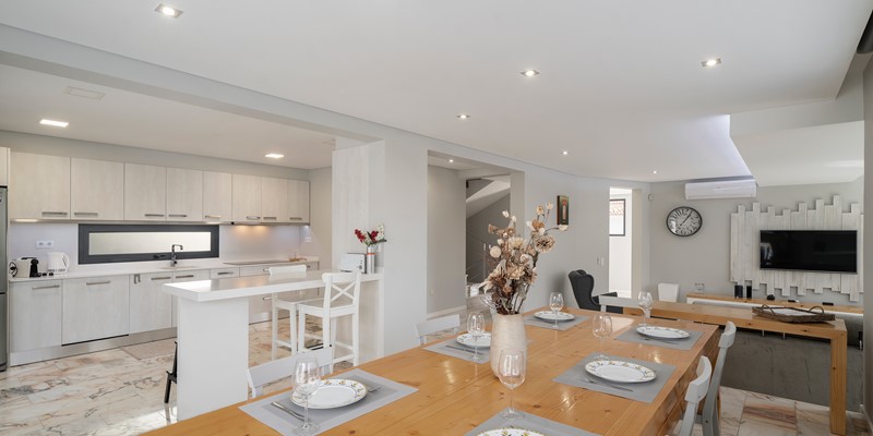 Ourmadeira Villas In Madeira Old Town Villa Kitchen And Living
