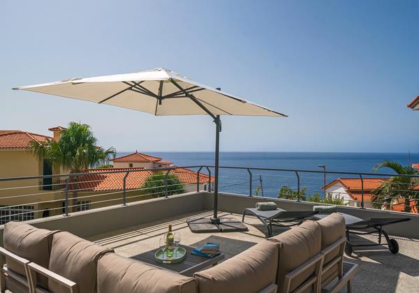 Ourmadeira Villas In Madeira Old Town Villa Outdoor Seating And View