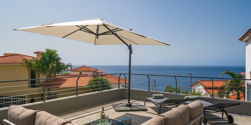 Ourmadeira Villas In Madeira Old Town Villa Outdoor Seating And View