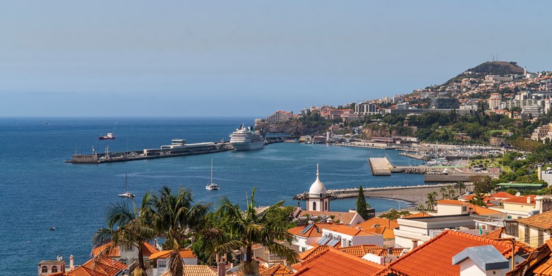 Ourmadeira Villas In Madeira Old Town Villa Rooftop Terrace View
