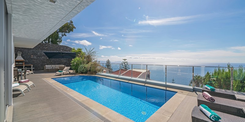 Ourmadeira Villas In Madeira Fonte Do Mar Pool And View