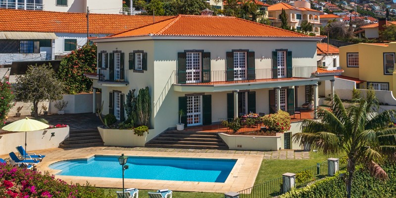 Ourmadeira Villas In Madeira Villa Vista Sol Exterior And Pool