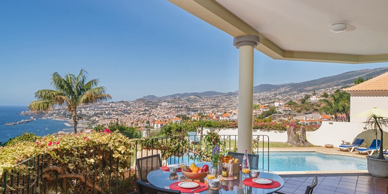 Ourmadeira Villas In Madeira Villa Vista Sol Veranda And View
