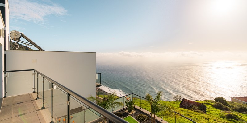 Ourmadeira Villas In Madeira Sunset Cliff Villas 5 Balcony And View