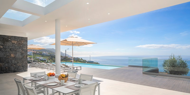 1 Ourmadeira Villas In Madeira Ocean Panorama Outdoor Dining And Pool