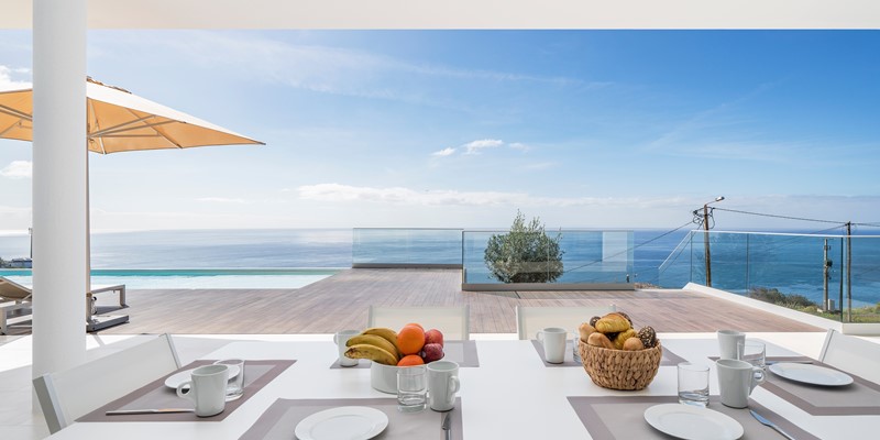 3 Ourmadeira Villas In Madeira Ocean Panorama Outdoor Dining
