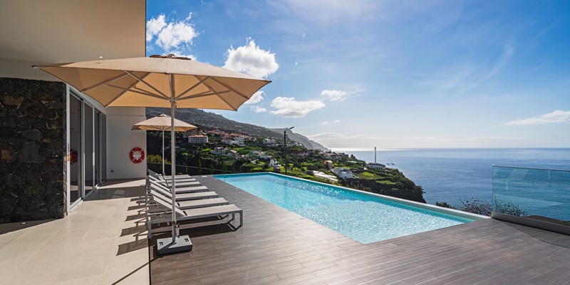 8 Ourmadeira Villas In Madeira Ocean Panorama Exterior Pool And View