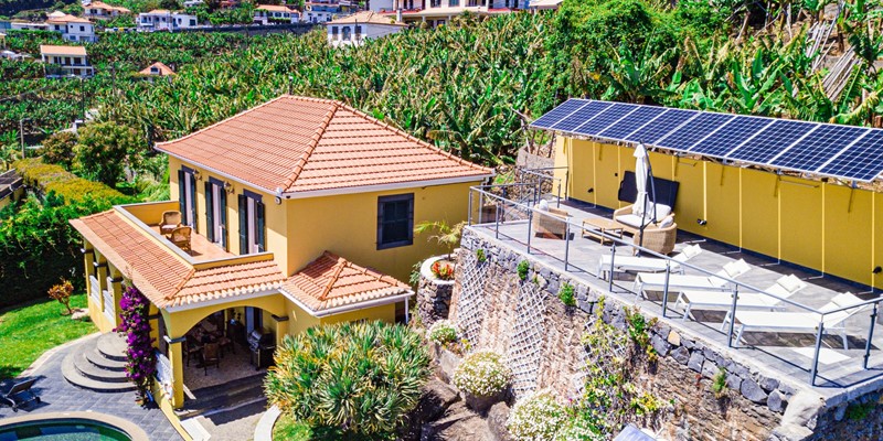 Our Madeira Villas In Madeira Quinta Girassol Exterior Sun Terrace