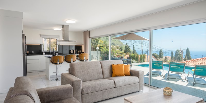 7 Ourmadeira Villas In Madeira Arco Sun Living Area And View