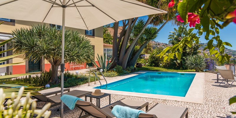 3 Our Madeira Villas In Madeira Quinta Dalegria Pool And Garden