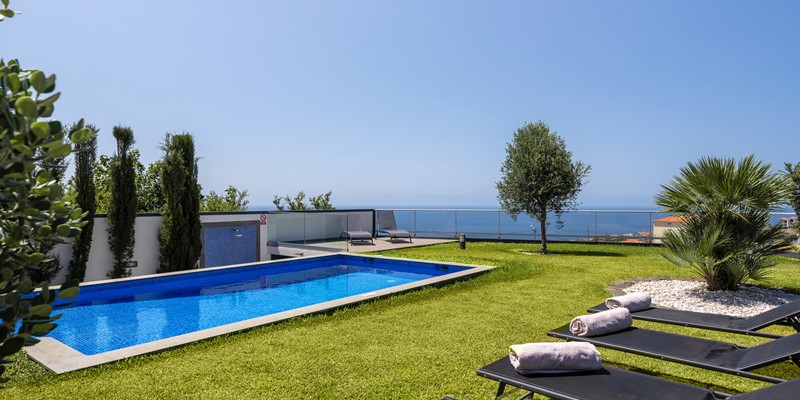 Our Madeira Villas In Madeira With Seaview Ocean Sunset By Ourmadeira Garden