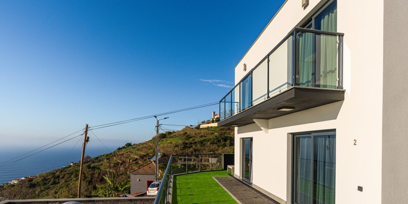 Ourmadeira Villas In Madeira Sunset Cliff Villas 2 Exterior And Sea View