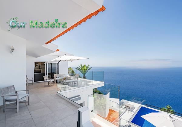Our Madeira Villas In Madeira With Seaview Villa Aquarela By Ourmadeira Exterior View Balcony