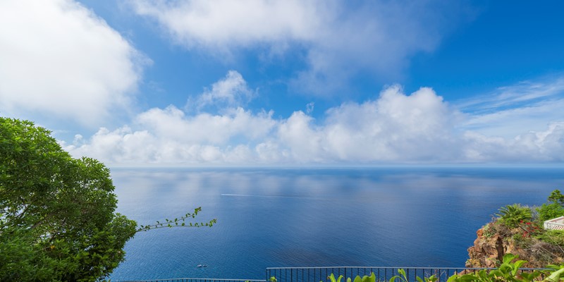 Ourmadeira Villas In Madeira With Panoramic Seaview Villa Aquarela View From The Garden