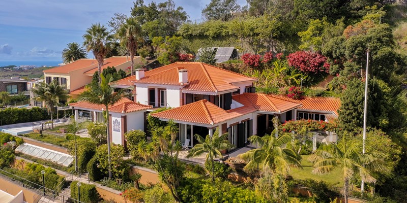 7 Our Madeira Villas In Madeira Vila Rostrum Aerial View Exterior