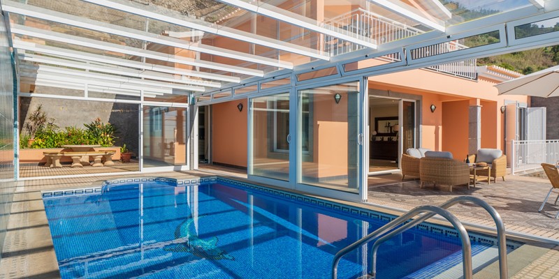8 Ourmadeira Villas In Madeira Hasta La Vista Swimming Pool And Exterior