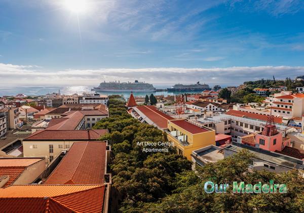 4 Ourmadeira Villas In Madeira Funchal Art Deco Central Apartments And Ships