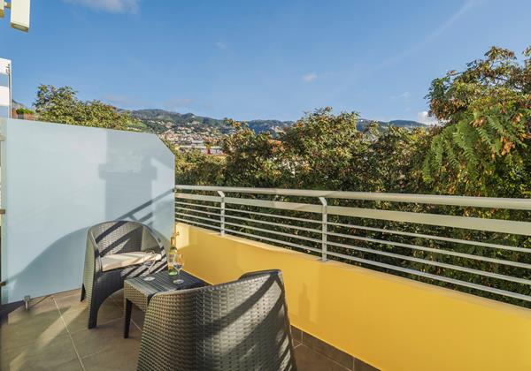 2 Ourmadeira Villas In Madeira Funchal Art Deco Central 3A Balcony