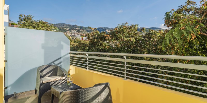 2 Ourmadeira Villas In Madeira Funchal Art Deco Central 3A Balcony