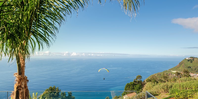 3 Ourmadeira Villas In Madeira Oceanscape Pool And Paraglider