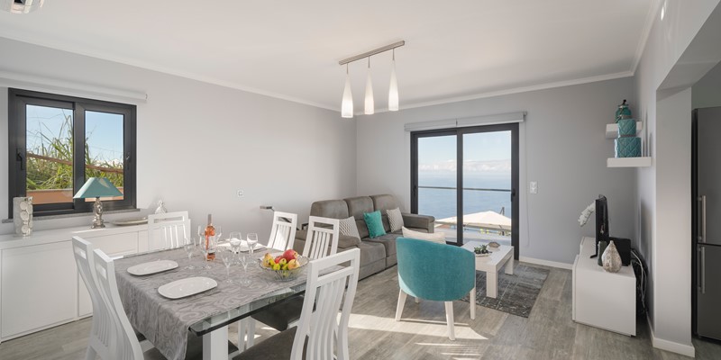 7 Ourmadeira Villas In Madeira Oceanscape Living Area And View