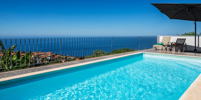 27 Our Madeira Villas In Madeira Casa Das Florencas Private Swimming Pool And View