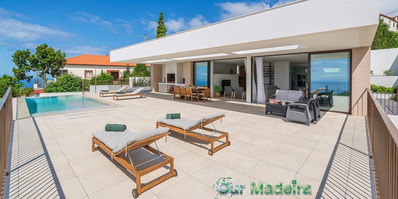 2 Ourmadeira Villas In Madeira With Seaview Calheta Pearl Terrace Pool And Villa