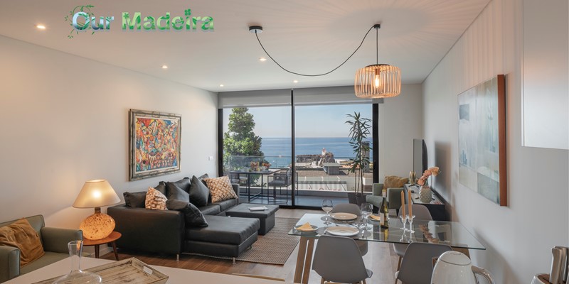 1 Ourmadeira Apartments In Madeira Bayside Living Area And View