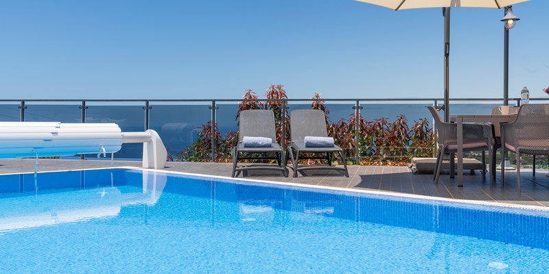3 Our Madeira Villas In Madeira With Private Pool This Side Of Paradise Simming Pool View