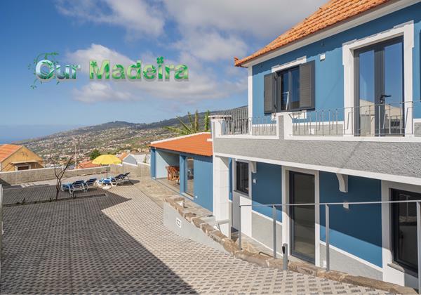 2 Ourmadeira Villas In Madeira Villa Loreto Exterior And Parking