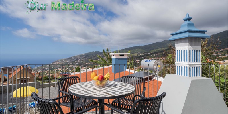 5 Ourmadeira Villas In Madeira Villa Loreto Front Terrace And View
