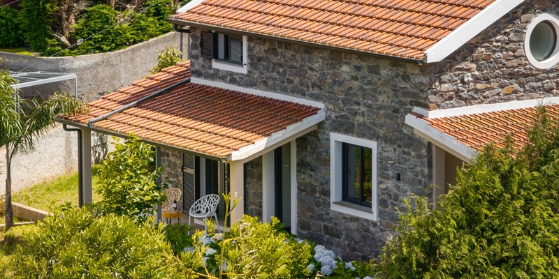 The Front Veranda And Garden Of Casa Hortencia By Ourmadeira