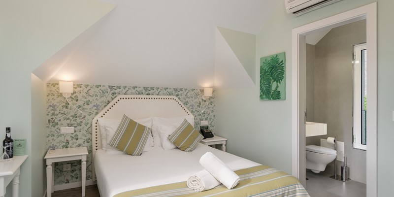 The Bedroom And Bathroom At Babosas Village Loft Bedroom 42 By Ourmadeira