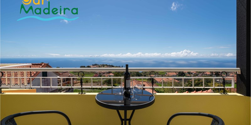 The Materbedroom Balcony With Amaizing Sea Views At Yellow House By Ourmadeira