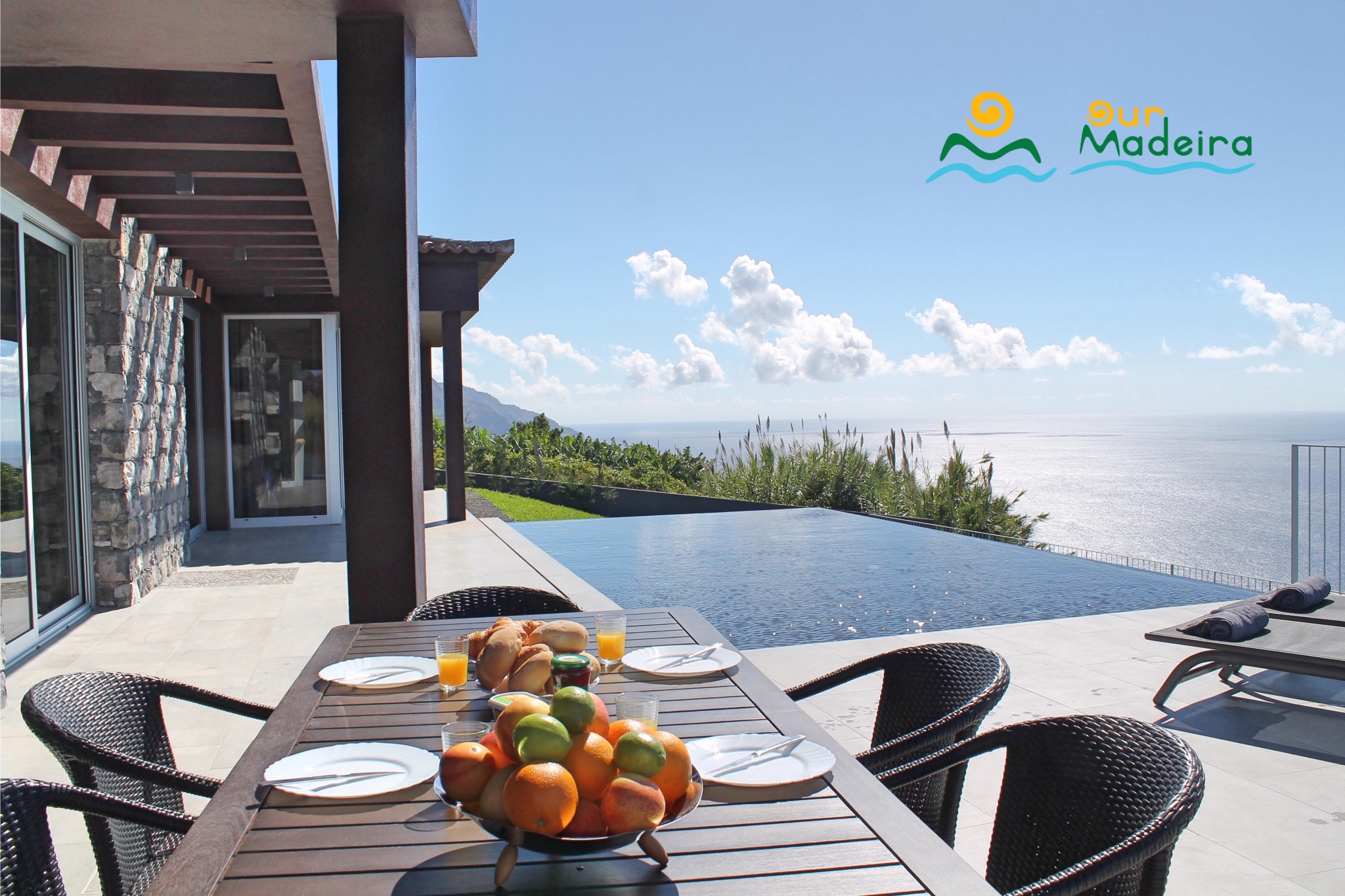 1 Our Madeira Cliffscape Exterior Dining And Pool West 2