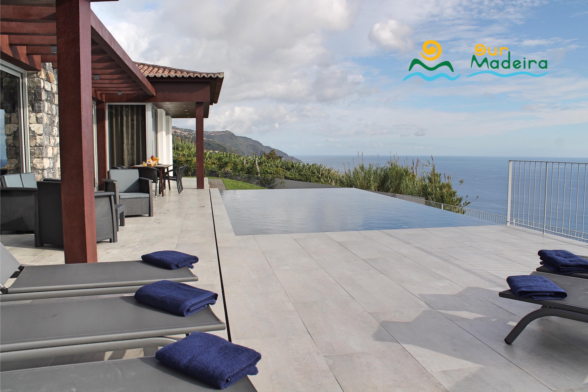 4 Our Madeira Cliffscape Exterior Pool And View