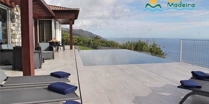 4 Our Madeira Cliffscape Exterior Pool And View