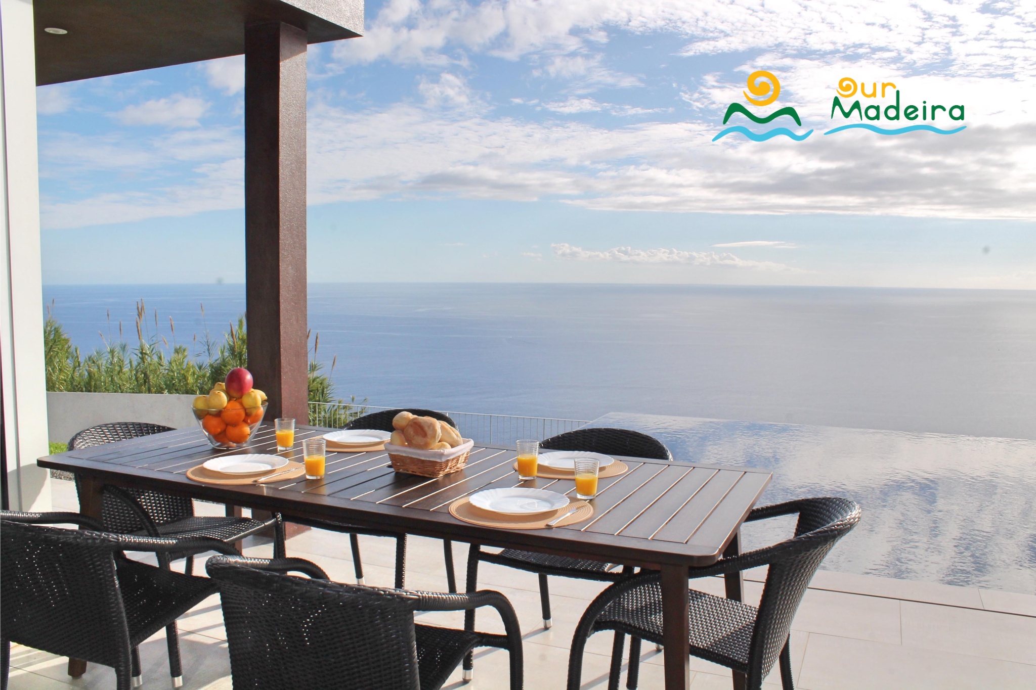 5 Our Madeira Cliffscape Outdoor Dining Pool And View