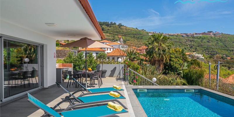 3 Ourmadeira Villas In Madeira Arco Sun Pol And Outdoor Dining