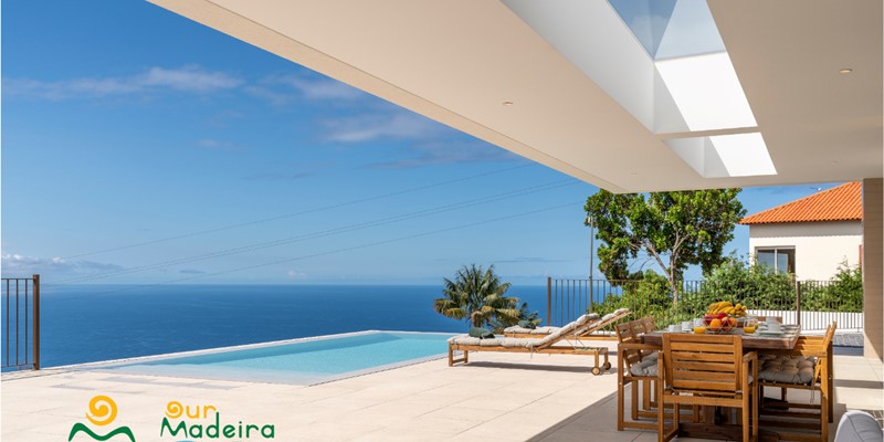 1 Ourmadeira Villas In Madeira Calheta Pearl Barbecue And Front Terrace