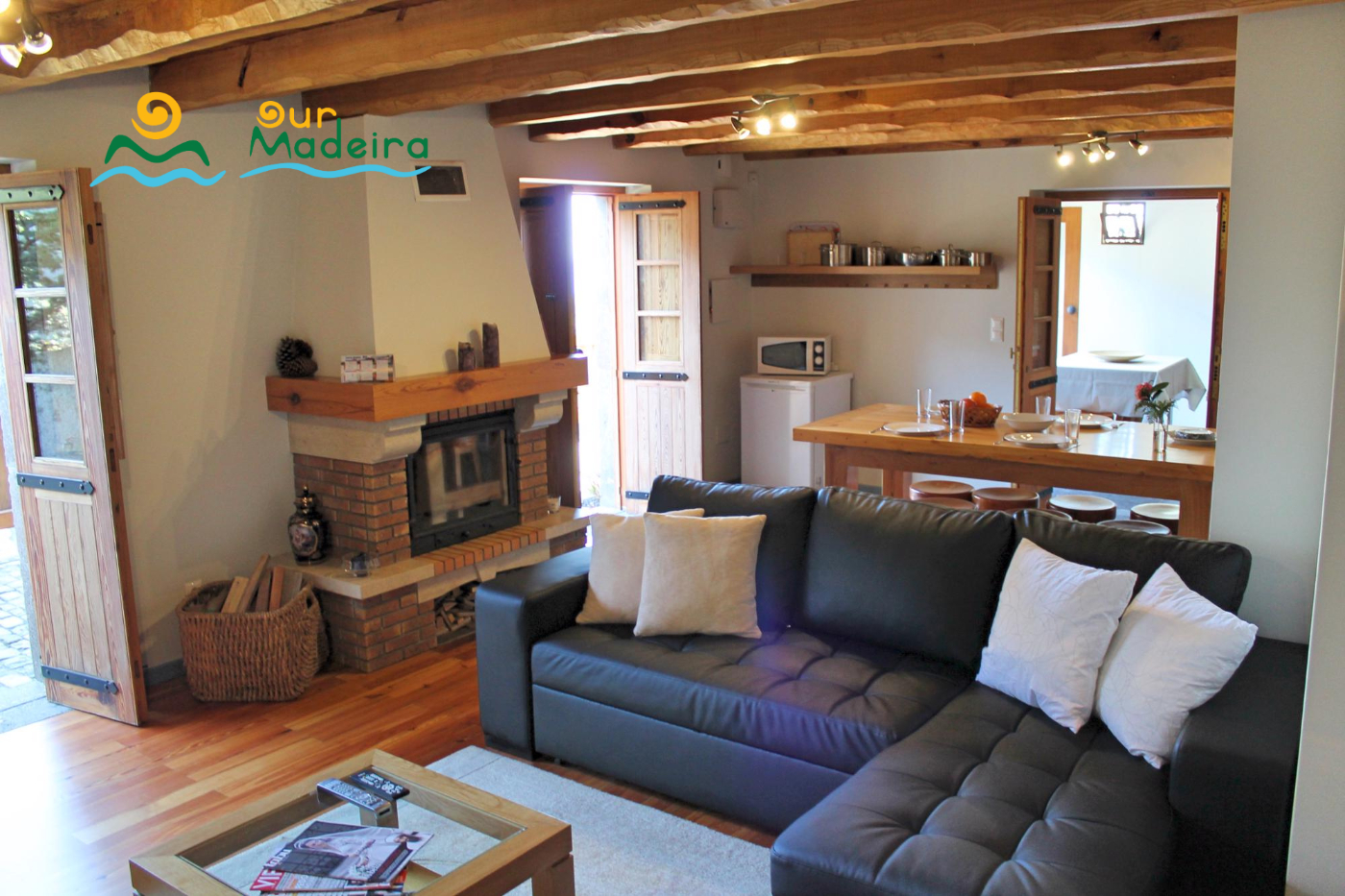 4 Our Madeira Casa De Campo Living Area And Barbecue