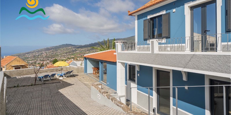 2 Ourmadeira Villas In Madeira Villa Loreto Exterior And Parking