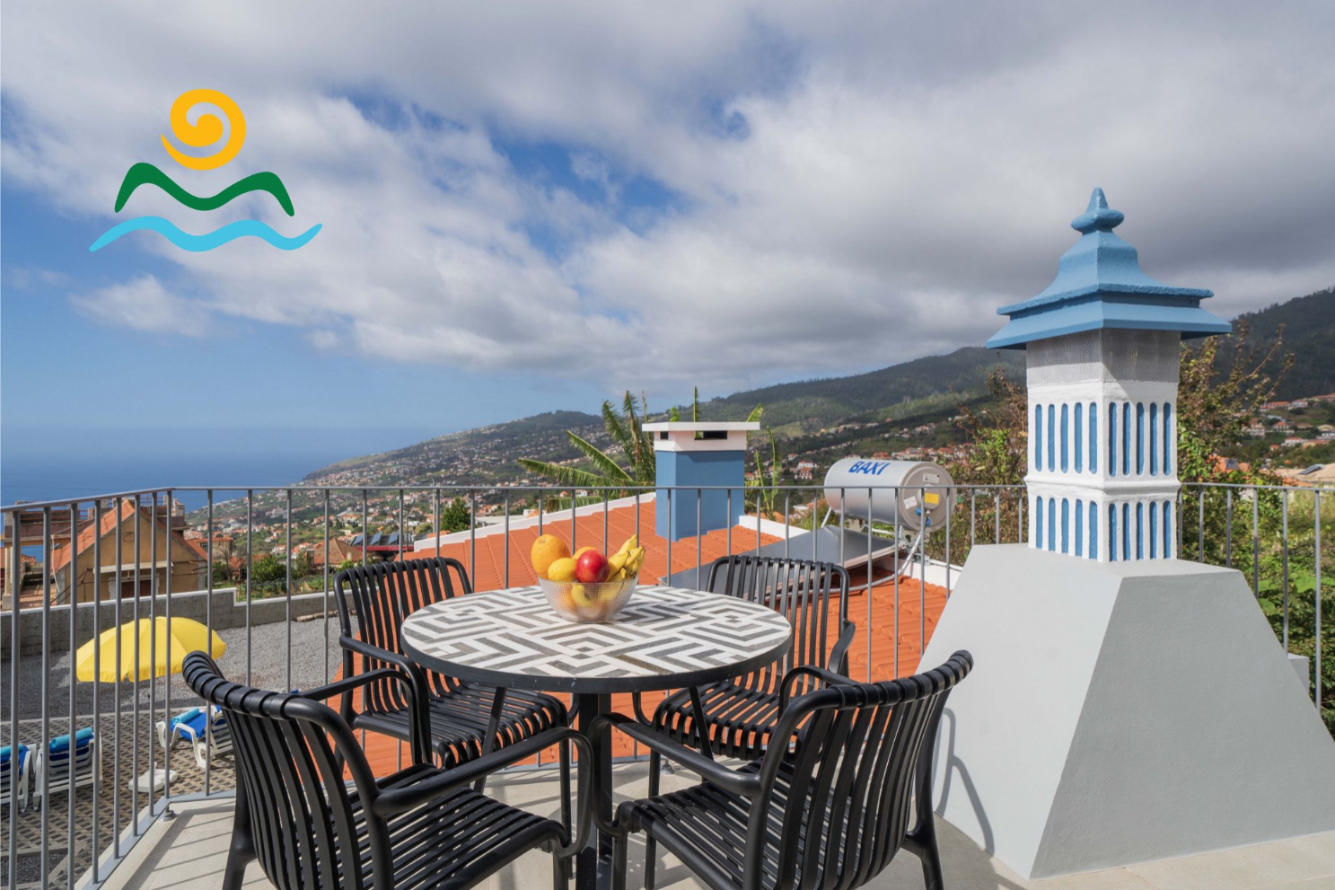 5 Ourmadeira Villas In Madeira Villa Loreto Front Terrace And View