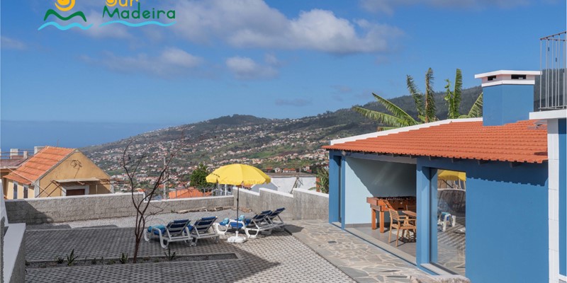 6 Ourmadeira Villas In Madeira Villa Loreto Loungers And Barbecue