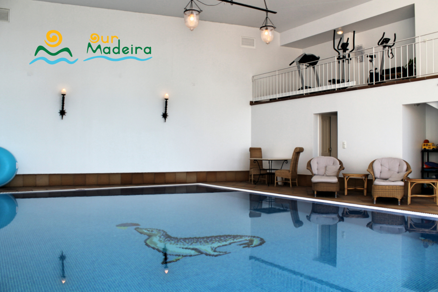 6 Our Madeira Villa Luzia Pool Fitness Area Close