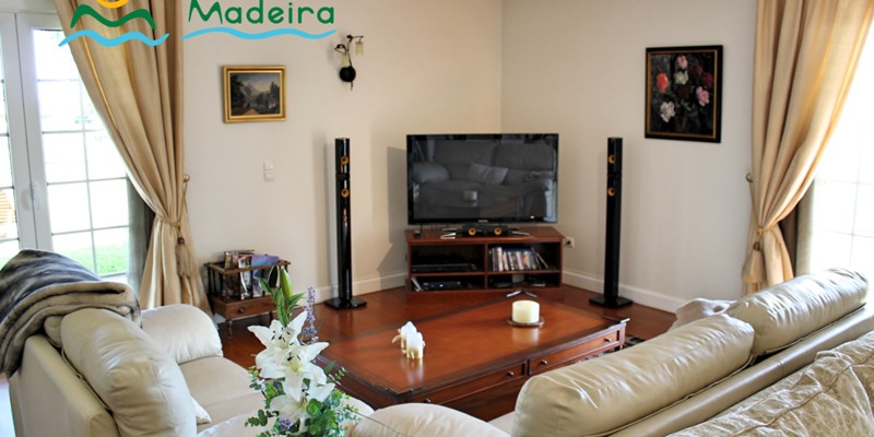7 Our Madeira Villa Luzia Lounge TV Corner Lo